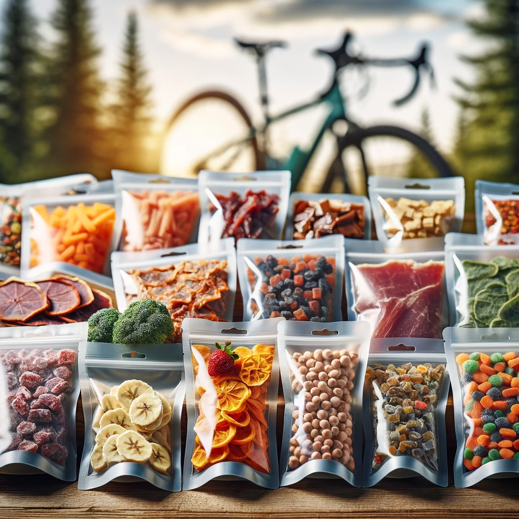 Freeze-Dried and Dehydrated Foods for a Bike Trip